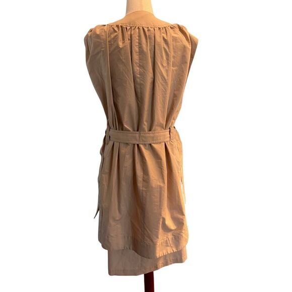 NWT 3.1 Phillip Lim V-Neck Side-Tie Cotton Poplin Dress 2 Pockets Unique 2 $650- - Picture 3 of 7